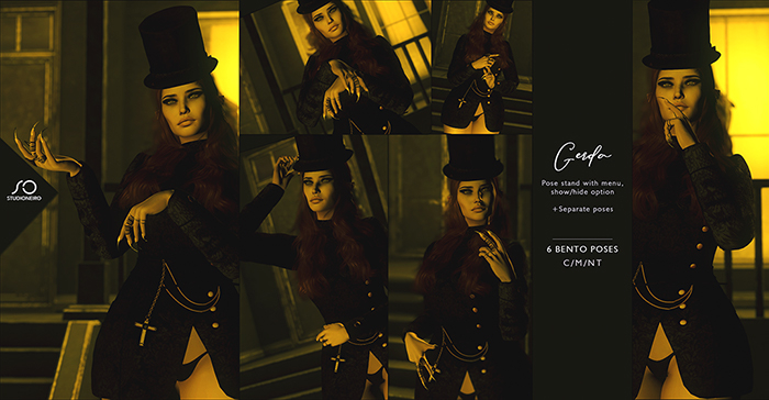 :studiOneiro: Gerda BENTO set /poses/