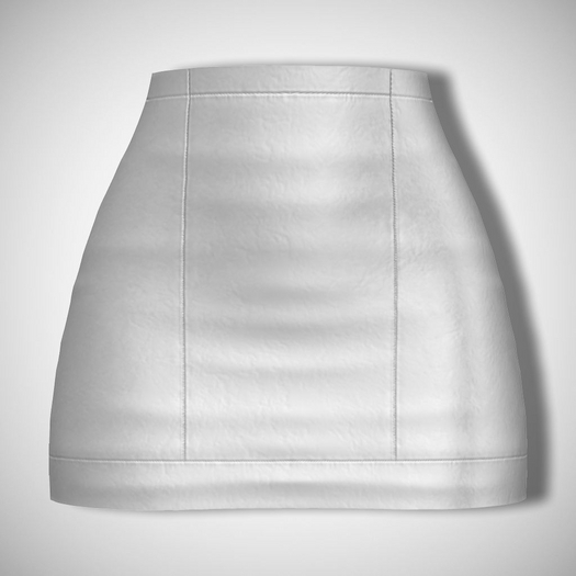 ChicModa // Lennox Skirt // WHITE