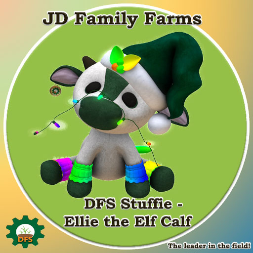 DFS Stuffie - Ellie the Elf Calf - rare limited edition collectible