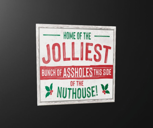 Sign- Jolly Asses
