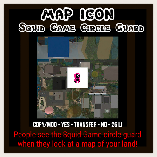 Map Icon - Squid Game Guard CIRCLE [Moon Bunny Inc.]