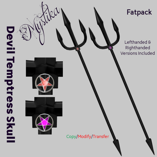 ~Mystika~ Devil Tempress Trident Fatpack