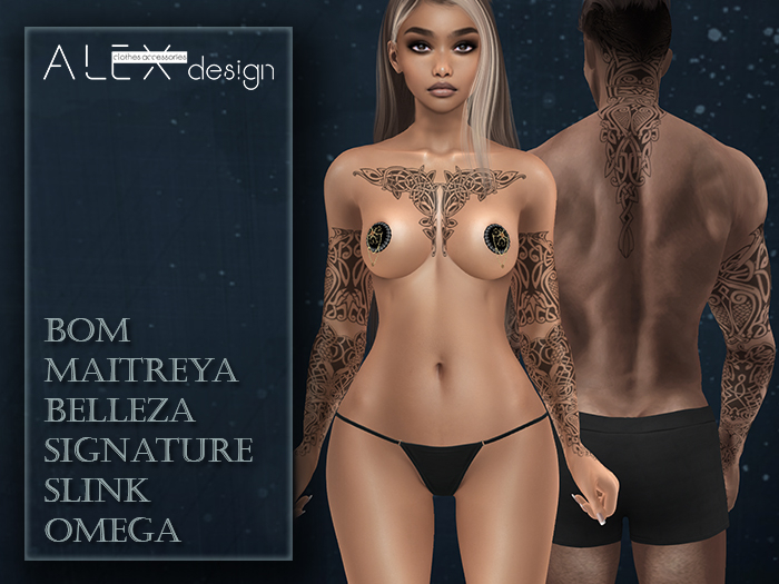 -ALEX- Secret Direction Black tattoo