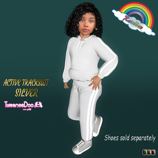 ((RBS)) Active Tracksuit SLIVER - Tweeneedoo 
