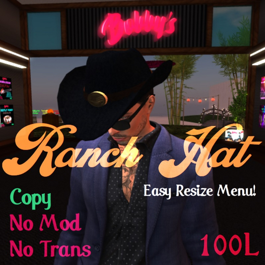 Bobby's Ranch Hat