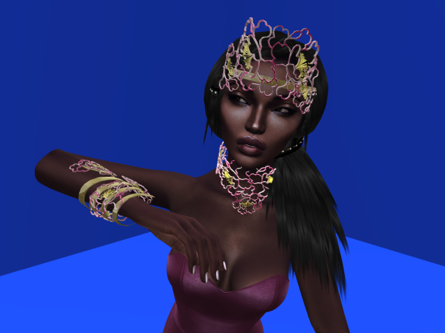 Pink Sakura - Jewelry set