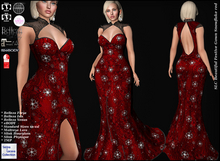 *PROMO* 99L$ Special * Limited Time * SLC Beautiful Festive Gown Snowflake red