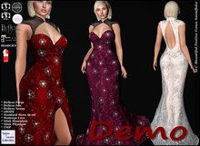 SLC Beautiful Festive Gown Snowflake Demo