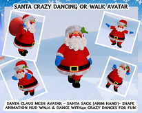 Santa Claus Avatar - [Sweet Santa ClausAvatar] - Christmas Avatar - Santa Mesh Avatar