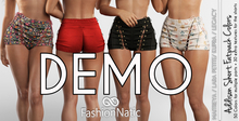Demo Addison Shorts Fatpack Colors - Maitreya Lara, Lara Petite, Kupra Original, Legacy - FashionNatic