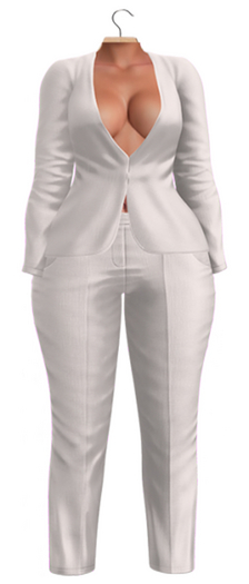 BUENO-Suit Set-White