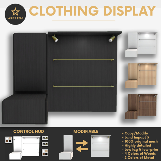 LUCKY STAR - Clothing Display