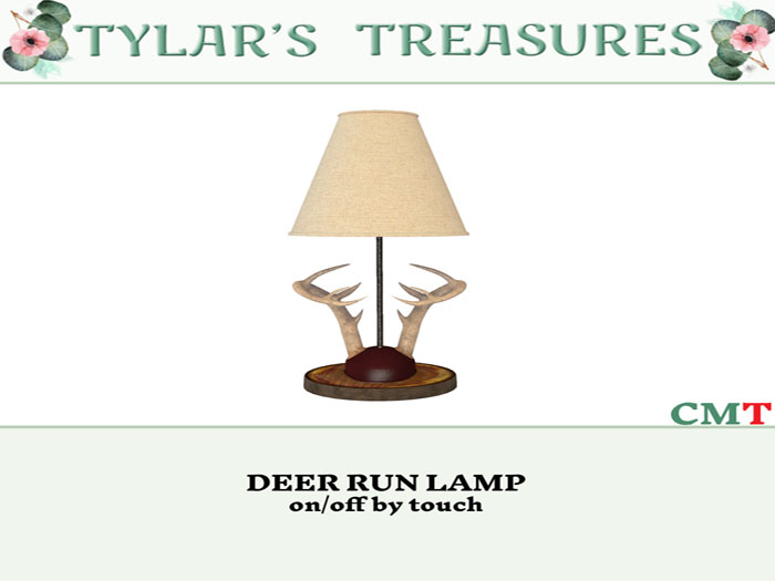 .:TT:.  DEER RUN LAMP  add me