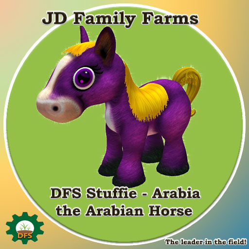 DFS Stuffie - Arabia the Arabian Horse - rare limited edition collectible 