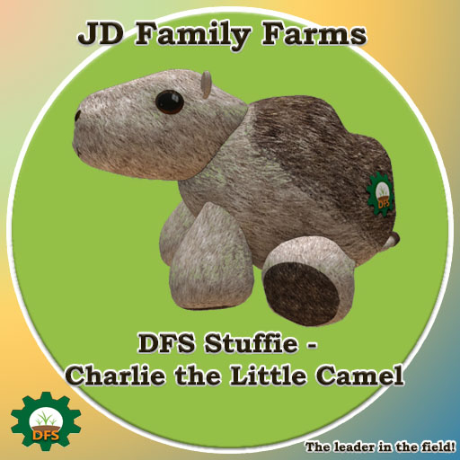 DFS Stuffie - Charlie the Little Camel - rare limited edition collectible 