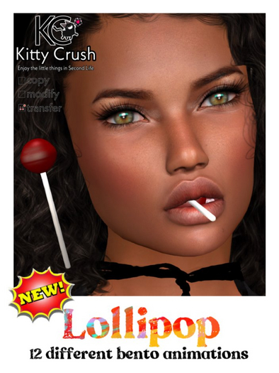 NEW! Kitty Crush Lollipop 