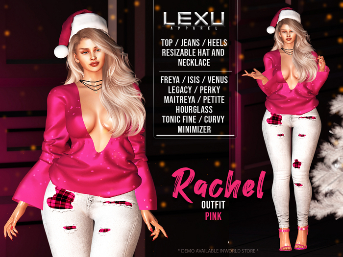 LEXU - RACHEL OUTFIT PINK > promo <