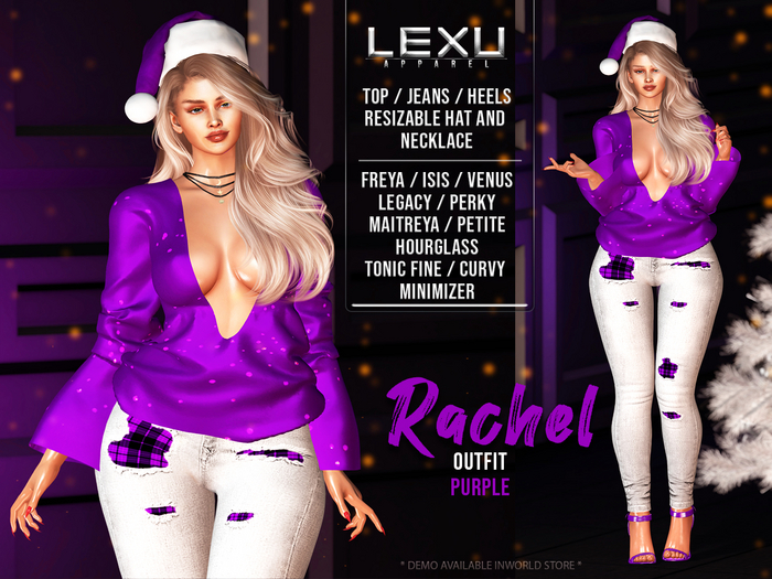 LEXU - RACHEL OUTFIT PURPLE 
