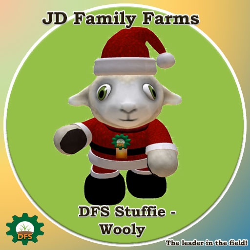DFS Stuffie - Wooly - rare limited edition collectible 