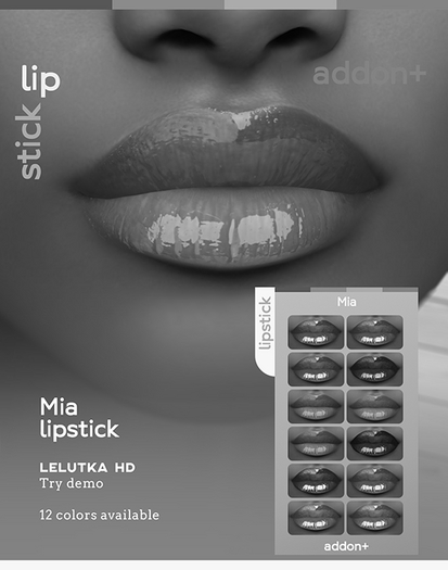 DEMO - addon+ Mia LeLUTKA HD Lipstick