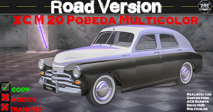 XC M-20 POBEDA road multicolor (box)