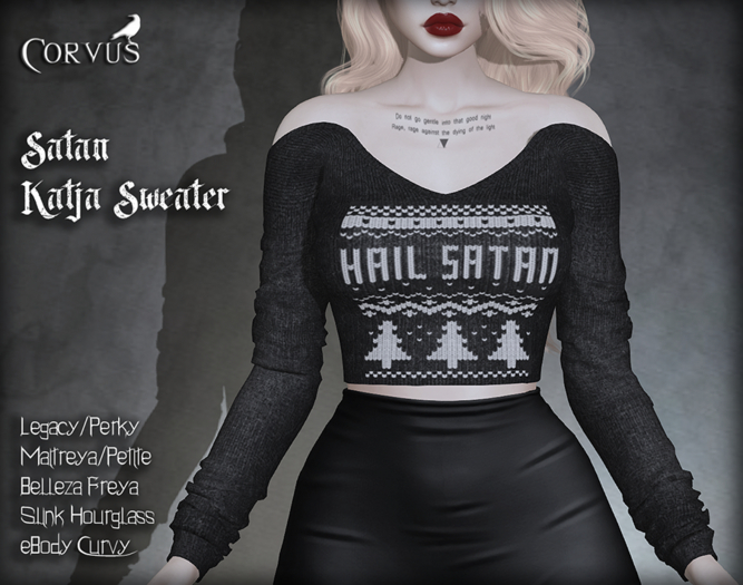 Corvus : Satan Katja Sweater