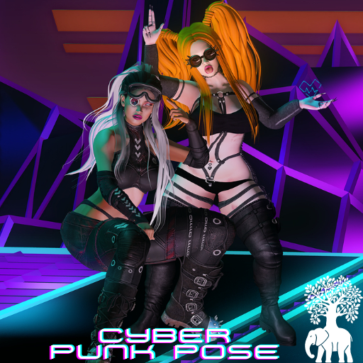 The Elephant Tree - Cyber Punk Pose