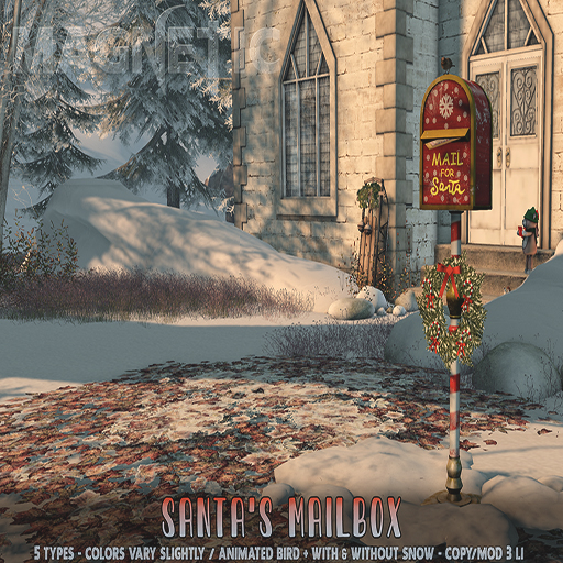 Magnetic - Santa's Mailbox (ADD ME)