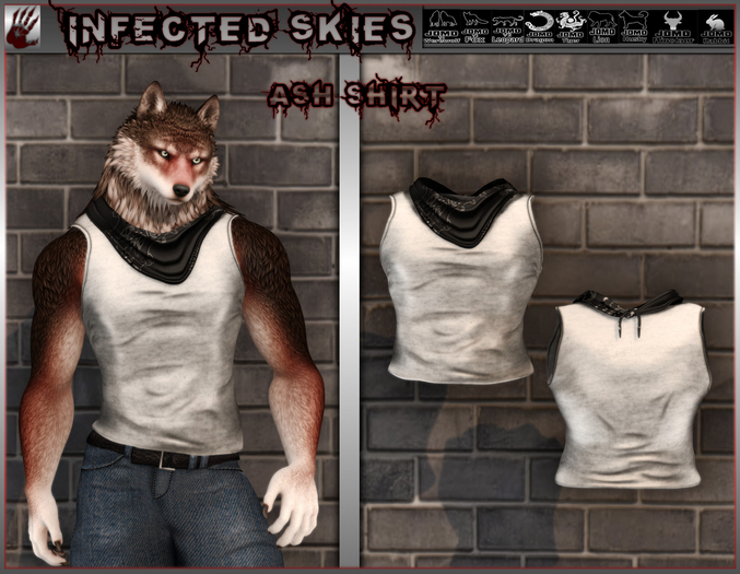 *IS* Ash Shirt White 