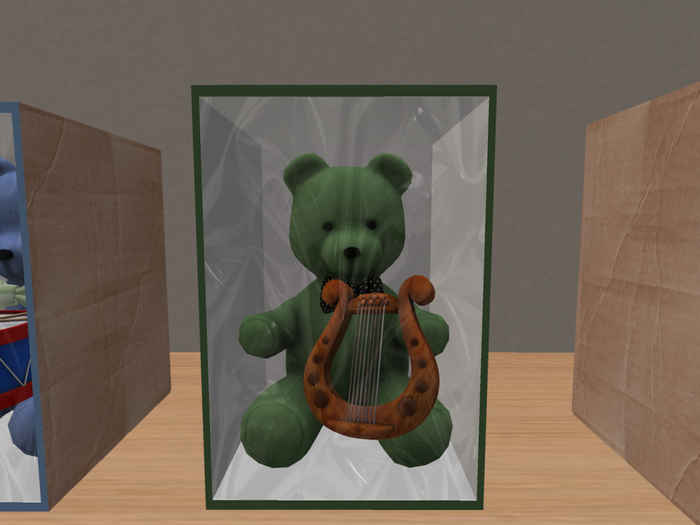 Bear in a Box - Harping Henry