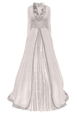 The Annex - Viola Gown - White