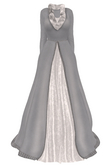 The Annex - Viola Gown - Gray