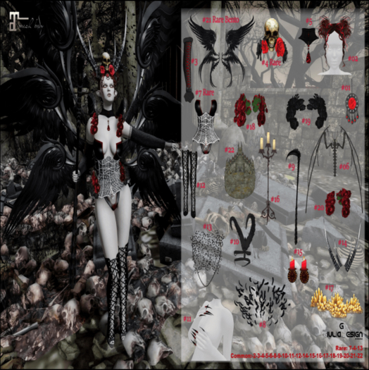 13 Chest Piece-[GIULIADESIGN] -LILITH DEMON- RARE