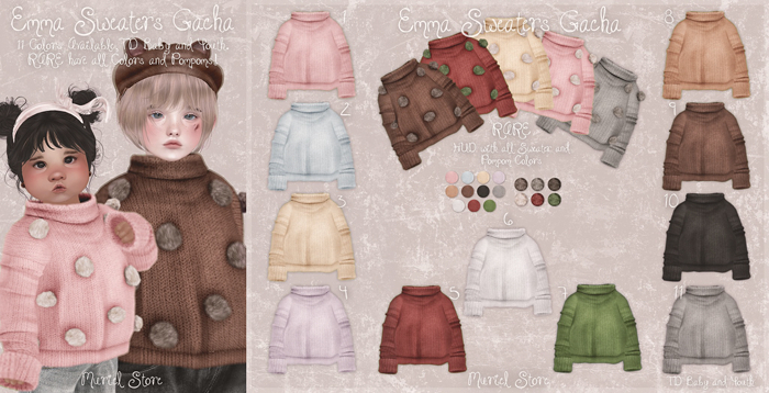 Muriel. Emma Sweater / TD Baby / 5