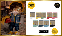 *DB* DINKIES LEO BOM SNEAKER SOCKS* Fatpack