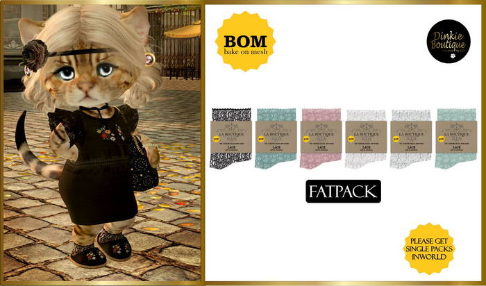 *DB* DINKIES ELIZA BOM SOCKS* Multi-Pack