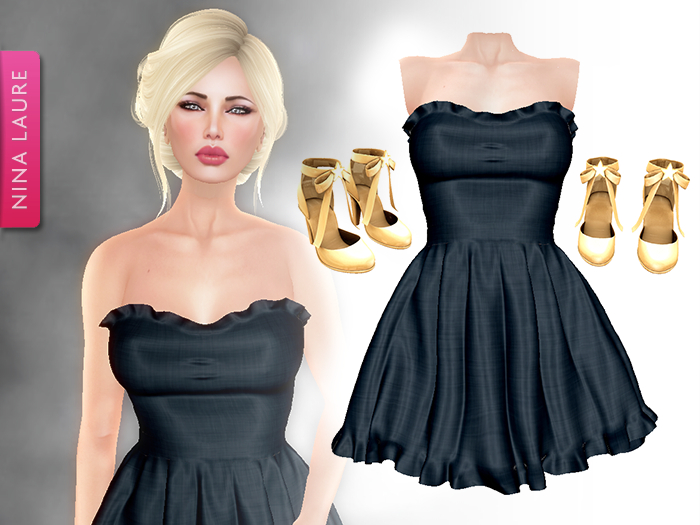 NinaLaure | Juliette Satin Dress | 07 & BonBon heels