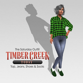 [Timber Creek] Casual Saturday Outfit-Kelly Green