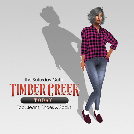 [Timber Creek] Casual Saturday Outfit-Raspberry