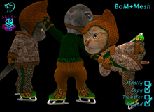 Dinkie Skating 2022 - Orange&Green
