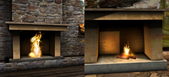 EE: Fire w resizer Warm & Cozy Roaring Fire