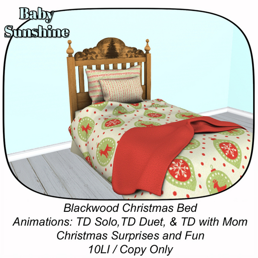Blackwood Christmas Bed - Mod  (ADD)
