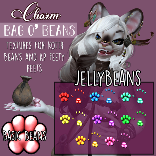 .:*Charm*:. Bag o' Beans  Kottr & AP Basic Beans - Jellybeans