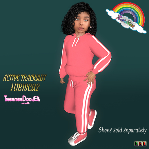 ((RBS)) Active Tracksuit HIBISCUS - Tweeneedoo