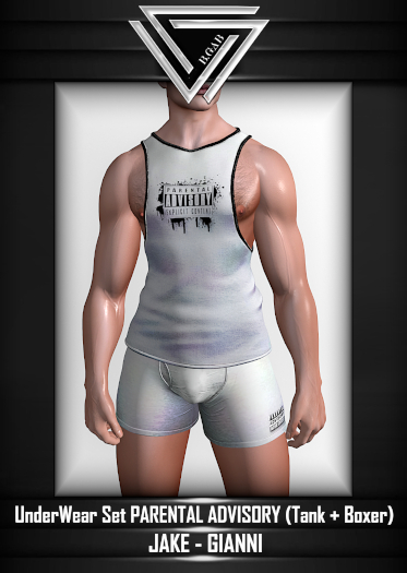 B.GAB*UnderWear Set PARENTAL ADVISORY 