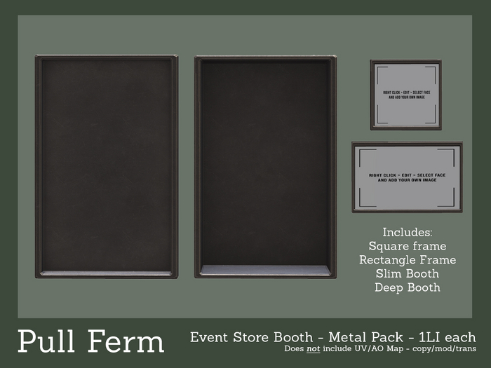 Pull Ferm - Event Store Booth - Metal Pack