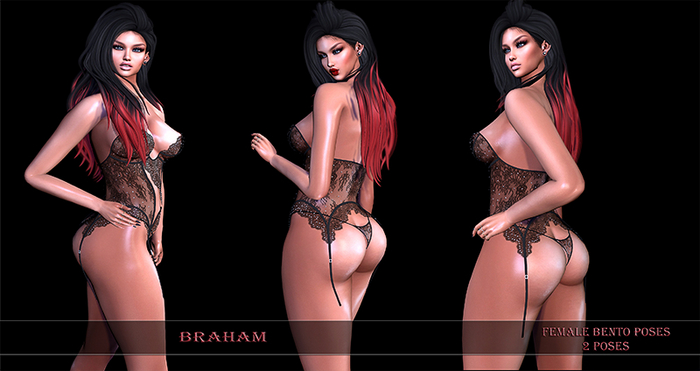 Braham Female Bento 2 Model Poses