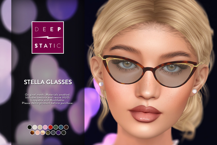 Stella Glasses by DEEP STATIC
