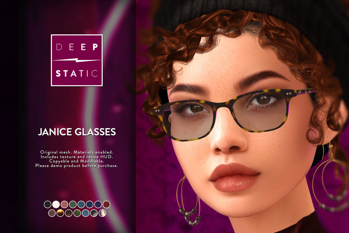 Janice Glasses by DEEP STATIC