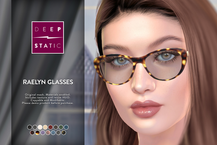 Raelyn Glasses by DEEP STATIC